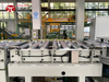 Steel wire compression and wrapping machine